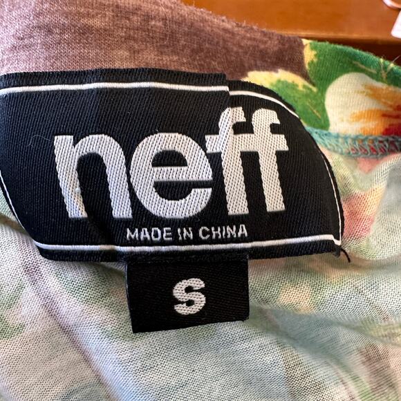 Hawaiian Cropped Baby Tee SMALL Y2K Coconut Girl Unique Tropical CheekyMontana - Picture 5 of 6